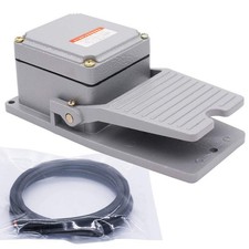 Twidec/ac 380V 15A Heavy Duty Foot Switch Spdt No Nc Electric Pedal