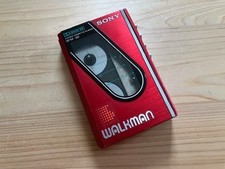 Extremely rare high-quality working Sony WM-30 in red. Popular color