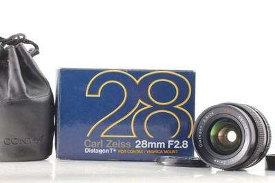 [Near Mint w/Box] Contax ZEISS  Distagon T* 28mm f/2.8  MF Lens MMJ from Japan