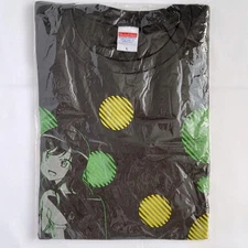 m7M Non Non Biyori T-shirt L size Anime Manga Voice Actor Atto Rare Item Japan