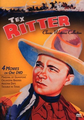 Tex Ritter - Classic Westerns: Tex Ritter Four Feature [New DVD] Black ...