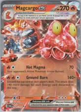Magcargo ex - 029/167 #29/167 (Holo) (NM) SV06: Twilight Masquerade TWM Pokemon