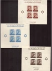 SPANISH MOROCCO 3 BLOCKS CHARITY 1939 * GOM ORIGINAL QQS SPOTS RARE