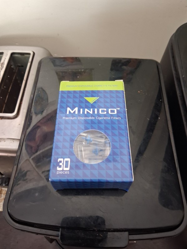 Minico Cigarette Filters That Remove Tar and Chemical 30 Pieces 8mm Cigarett