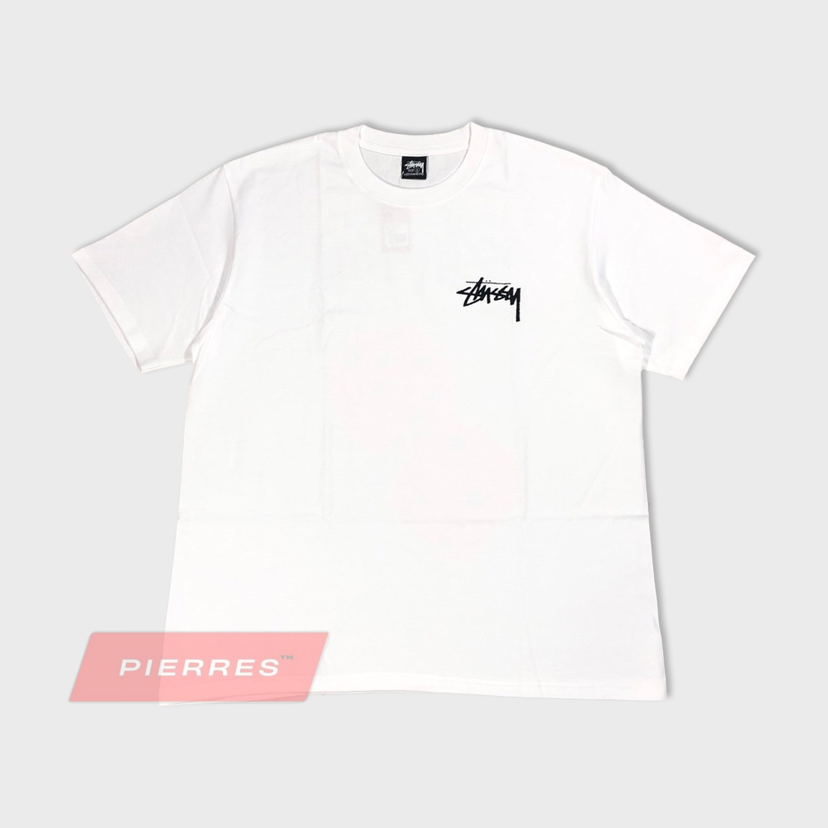 STUSSY FUZZY DICE Tシャツ Mサイズ ホワイト Stussy Fuzzy Dice Tee White Men's - SS22 - US