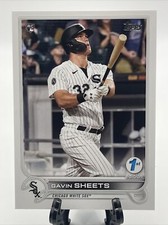 2022 Topps Series 1 1st Edition GAVIN SHEETS Rookie #12 White Sox RC