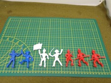 LOT FIGURINES ROCHE aux FEES NAPOLEON 70's PUBLICITE FRENCH MINIATURE TOY