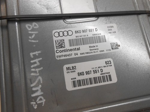 Módulo de control del motor Audi S4 2012 8K0907551D RC0441 - Imagen 3 de 4