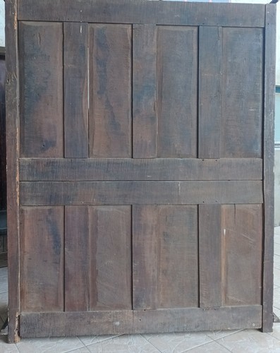 Armoire Louis XIV en chêne massif époque 18ème - Afbeelding 22 van 23