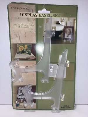 Good Old Values 2 PCs Display Easel Set 6 1/2 Inch Plastic