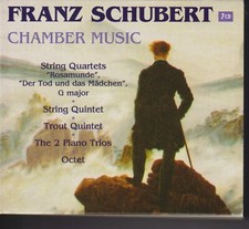 FRANZ SCHUBERT: CHAMBER MUSIC BOX SET LIKE NEW CD 7 CD 
