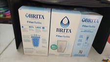 BRITA Refillable Water Filtration System Filter Refills 3 3 PACKS - NEW