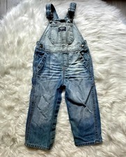 OshKosh B  Gosh Classic Denim Carpenter Jean Overalls Size Kids 24 Boys/Girls