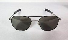 Authentic American Optical AO Aviator Pilot Sunglasses w/ SkyMaster Glass Grey