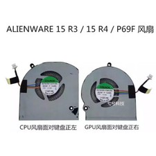 For DELL Alien15 R3 R4 CPU GPU Fan P69F EG75070S1-C270-S9A EG75070S1-C270-S9A