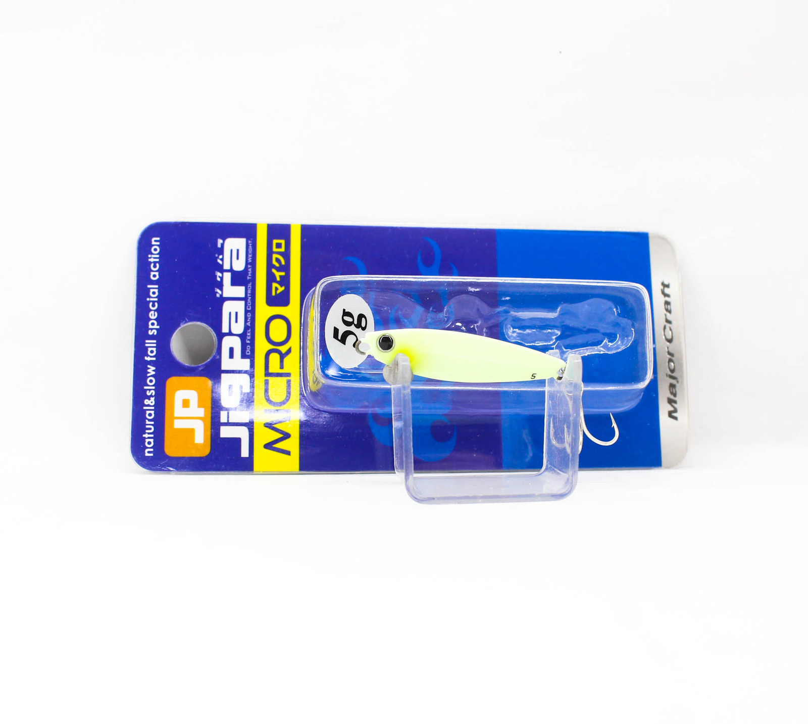 Major Craft Metallo Jig Jigpara JPM-5 grammi All Glow 19 (6130)