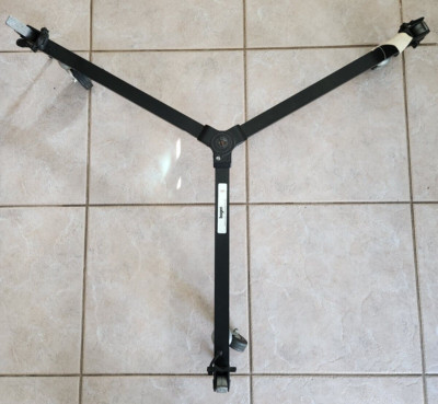 BOGEN MANFROTTO # 127 Basic Video Rolling Folding Tripod Dolly (BLACK)