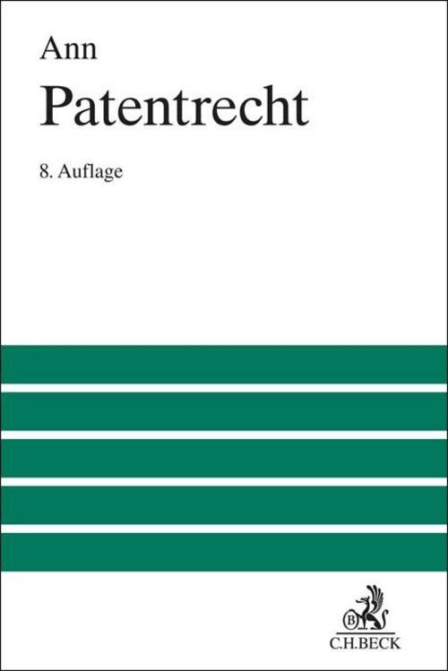 Thumbnail - Patentrecht Christoph Ann 9783406743252