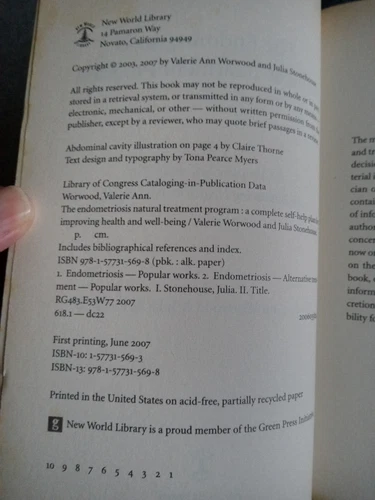 The Endometriosis Natural Treatment Program by Valerie Ann Worwood - Picture 3 of 5