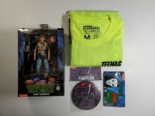 NECA Ninja Turtles DANNY PENNINGTON Complete TMNT Movie Loot Crate Size Medium