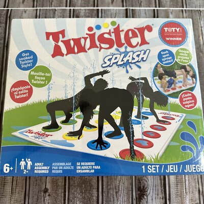NEW! Hasbro Twister Splash & Operation Splash Water Pool Games Summer Bundle