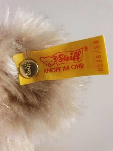 Steiff Bär Teddy Brummbär 36 cm, 0228/38, Mohair, Brummstimme/ Kippstimme - Bild 5 von 8