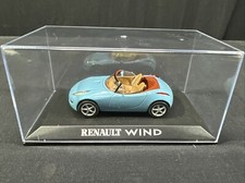 NOREV RENAULT WIND DIECAST CAR 1:43 SCALE BLUE