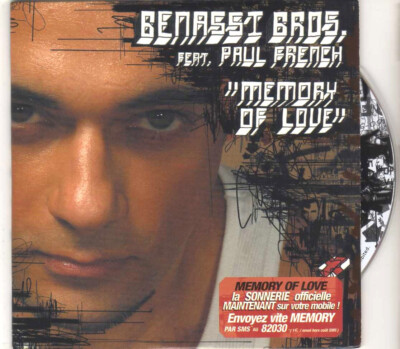 Benassi Bros. feat. Paul French - Memory Of Love - CDS - 2004 - 3TR Cardsleeve