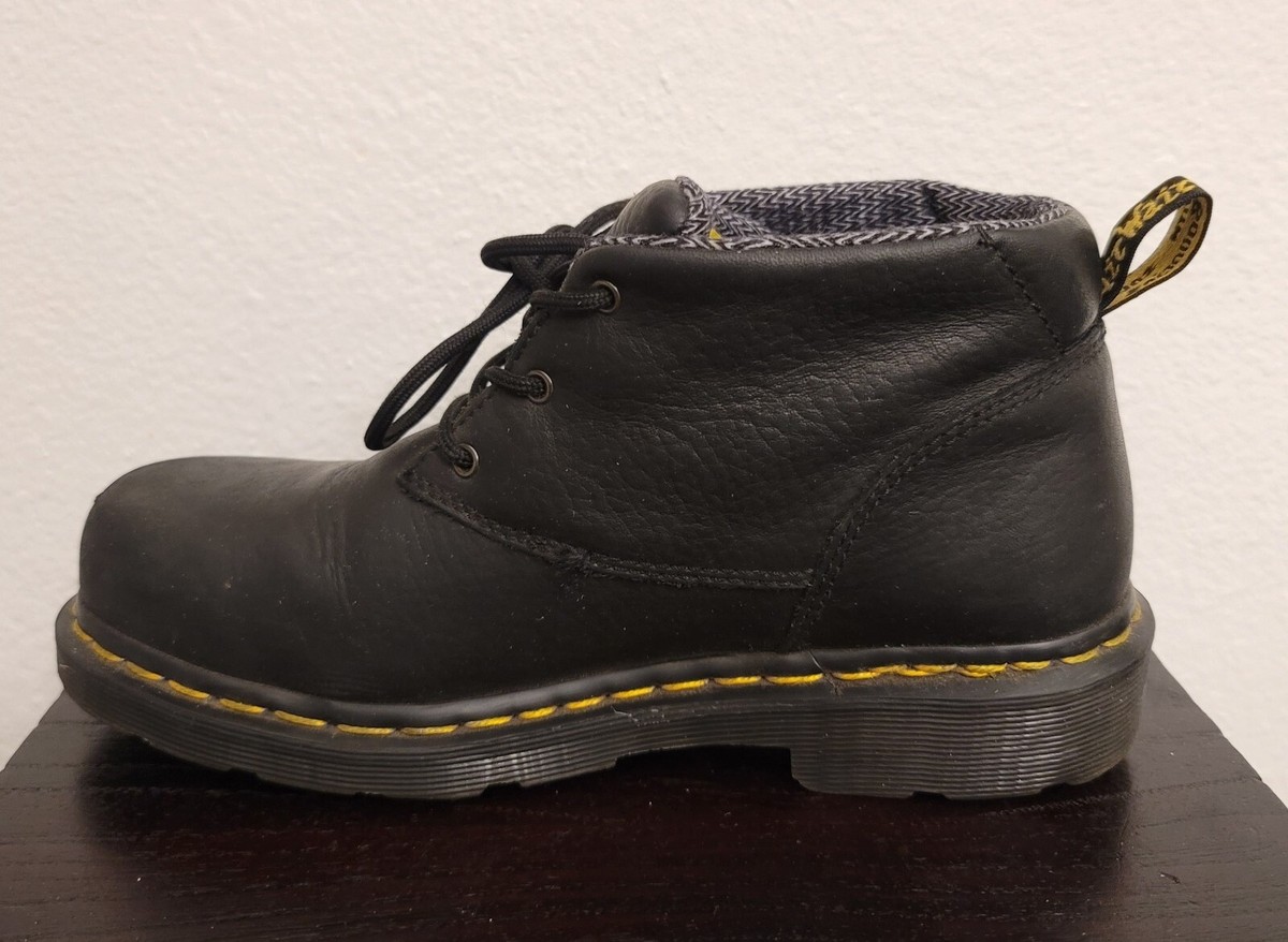 Dr. Martens Womens Size 6M Industrial Steel Toe Black  display picture 1
