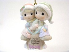 PRECIOUS MOMENTS ORNAMENT  "OUR FIRST CHRISTMAS TOGETHER 2004"