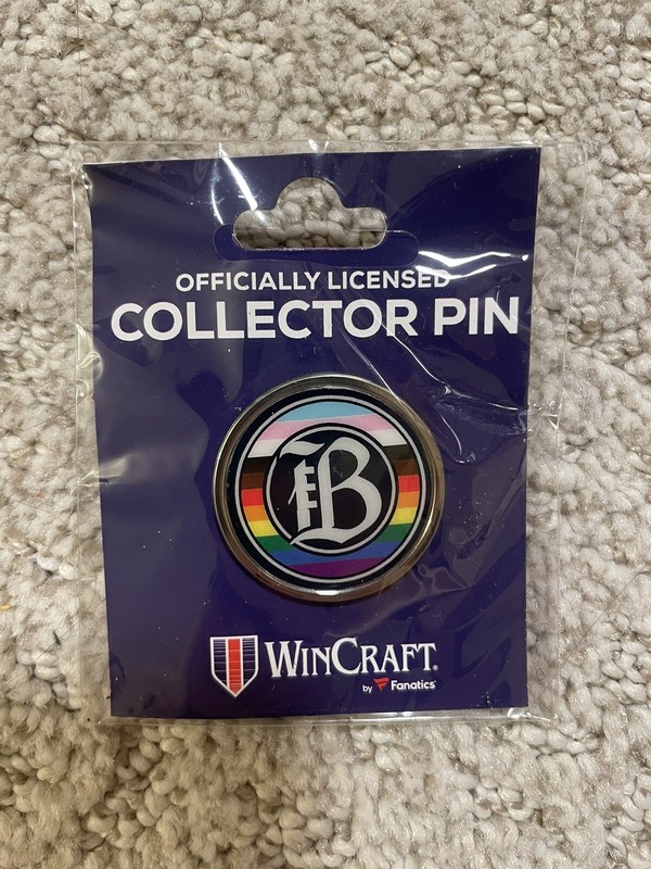 BAY FC officially Licensed Collector Pin / PRIDE NIGHT lgbt WINCRAFT PayPal Park