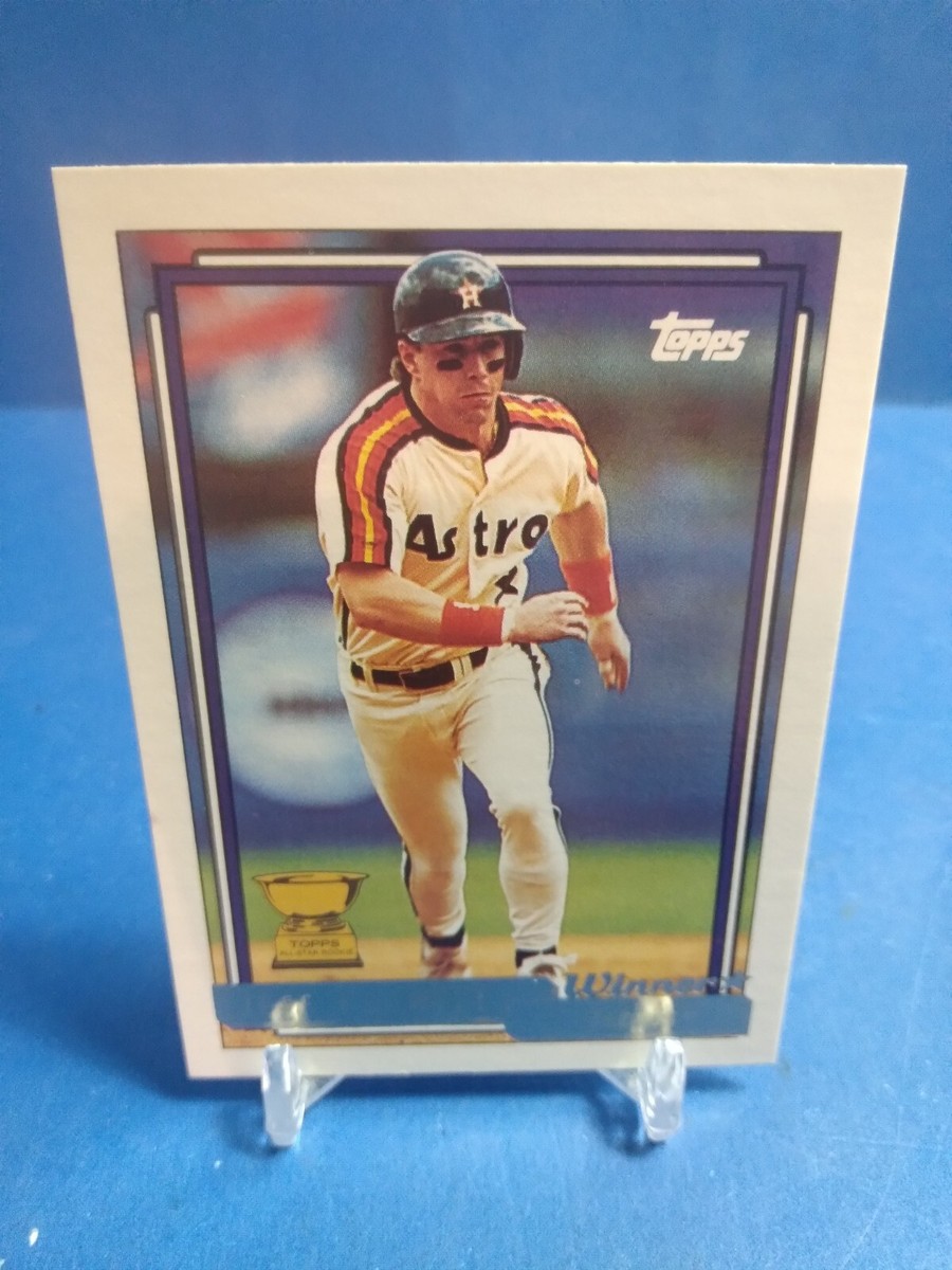 Jeff Bagwell Rookie Cup Card 1992 Topps Baseball Gold Winner