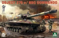 1/35 Takom #2188 Object 279 With NBC Commando Figure