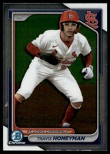 2024 Bowman #BCP-46 Travis Honeyman Chrome Prospects St. Louis Cardinals