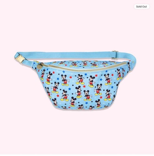 Disney Stoney Clover Lane- Disney Mickey Mouse Jumbo Fanny Pack (NEW WITH TAG)