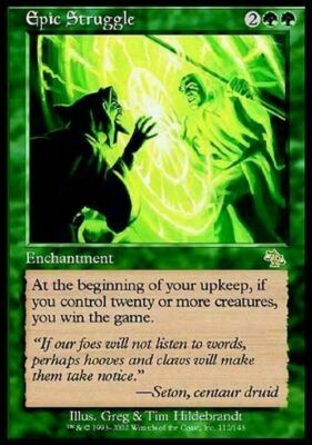 Epic Struggle ~ Judgment [ PLAYED ] [ Magic MTG ] | eBay