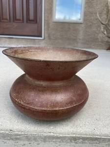 Vintage Railroad/Railway Cast Iron Spittoon C.P.R. Collectible