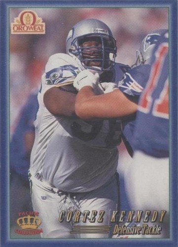 1990 Pro Set #671 Cortez Kennedy RC Seattle Seahawks | eBay