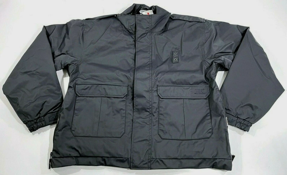 XL HELLY HANSEN METRO WORK WEAR JACKET INSULATED WATERPROOF DUTY COAT BLUE - Image 3 of 4