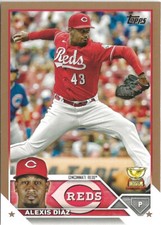 2023 Topps Alexis Diaz Gold 1035/2023 Cincinnati Reds