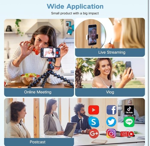 Niuen Wireless Lavalier Microphone For iPhone - Picture 9 of 10