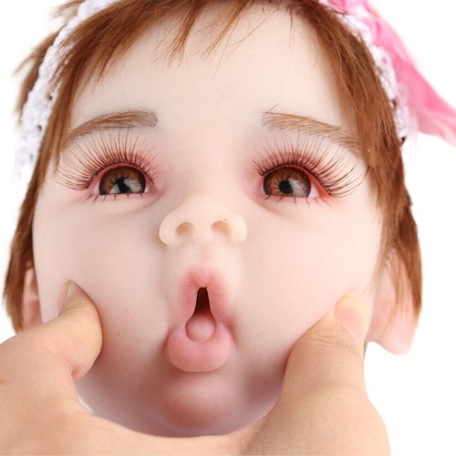 Silicone Baby Girl 47CM Rebirth Doll Newborn Baby Toy Kids - Picture 10 of 16
