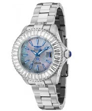 Invicta Pro Diver Women's 38mm Automatic Blue MOP Limited Edition Watch 44317