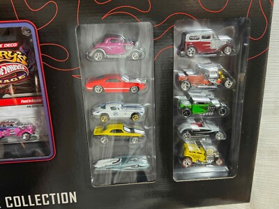 Hot Wheels Larrys Garage 21 car set 2009 Factory Sealed Pink