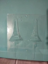 Eiffel Tower MOLD Paris CK Products 90-9821 Plastic Lolly Chocolate Candy Sucker