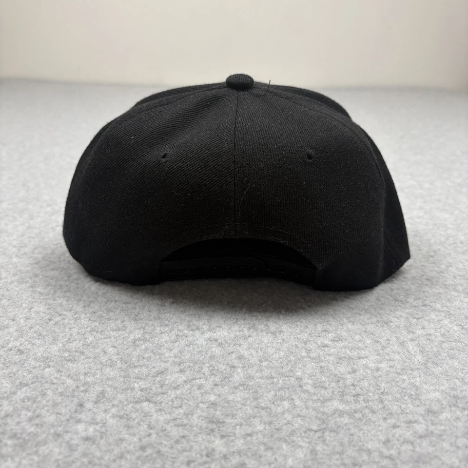 Boné de metal mulisha preto caveira ajustável flexfit mobber grunge rocha gótica - Imagem 4 de 4