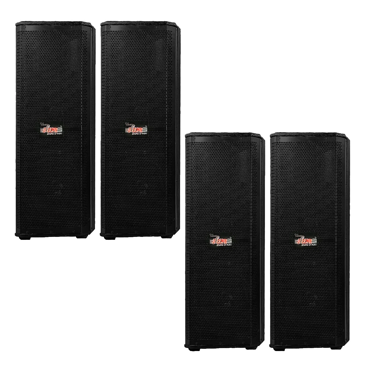 250-499 W Passive Pro Audio PA Speaker Systems