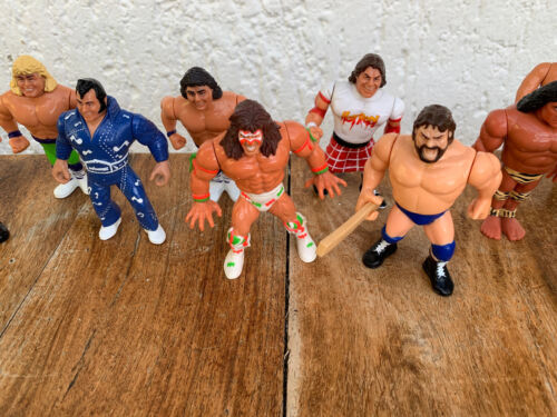 WWF Wrestling Figures Hasbro Collection Bundle Wrestler Vintage Excellent Condition!!! - Picture 3 of 19