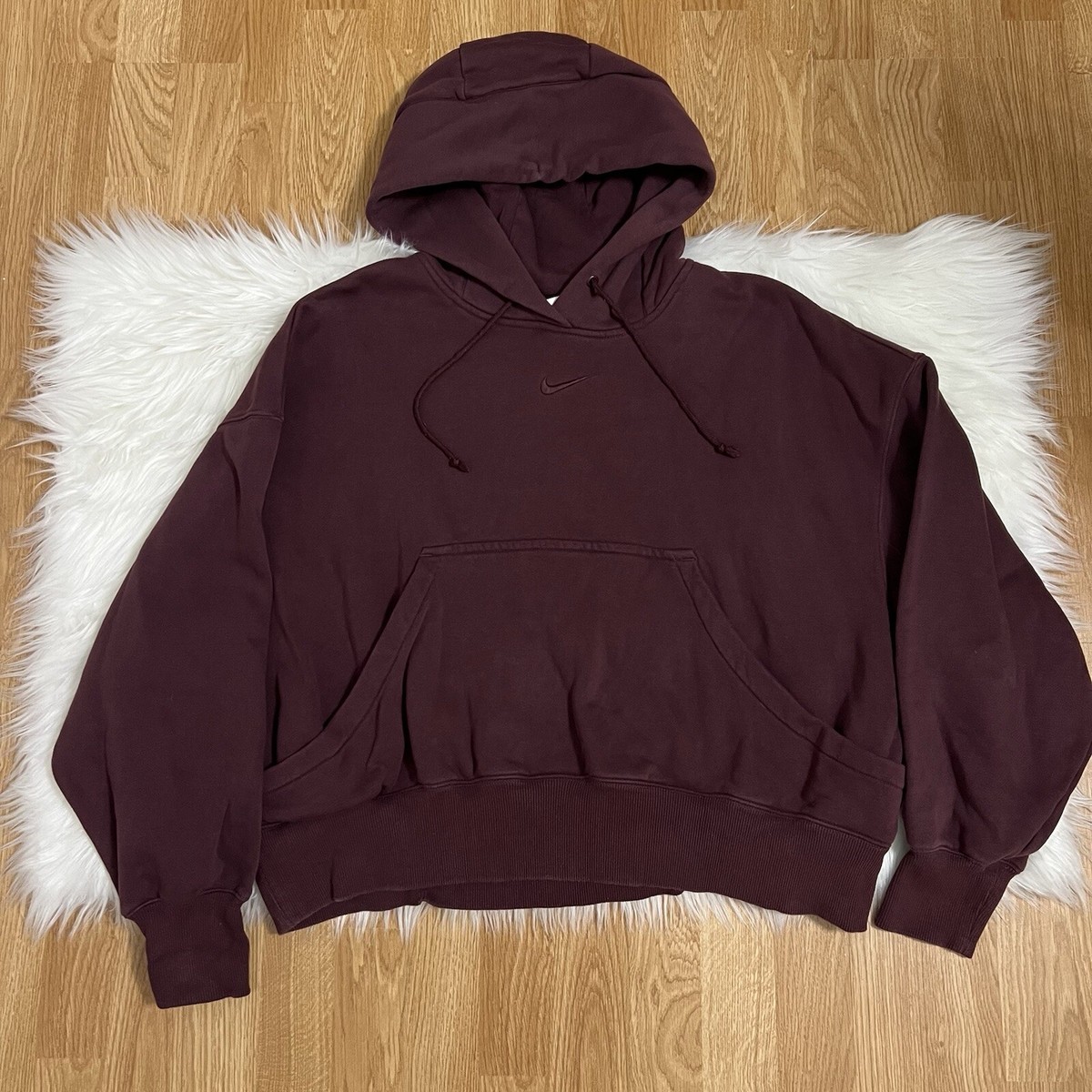 Oversized Hoodie Womens Burgundy Nike Hoodie Nike Center