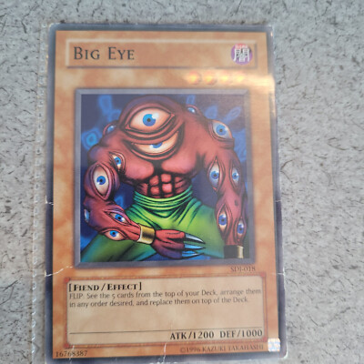 Yugioh 1st Edition Card Big eye | eBay Yugioh 1st Edition Card Big eye | eBay
